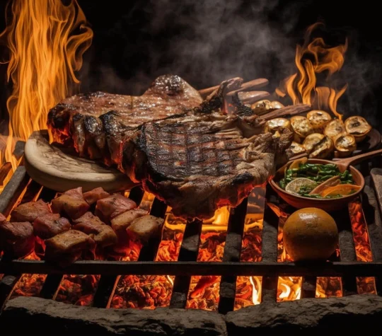 Smoked ribs and BBQ platters at Kaminski’s Poway CA